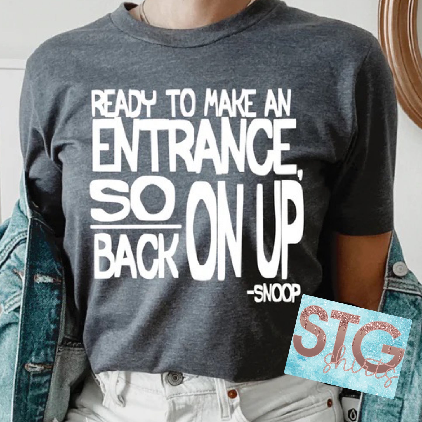 Ready to make an entrance...