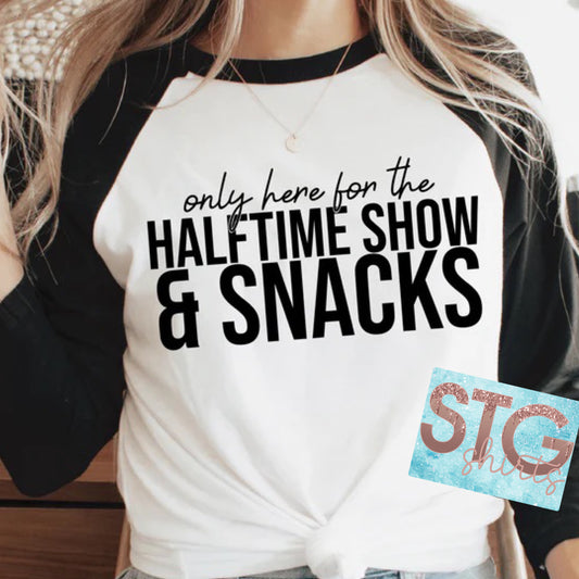 Halftime and Snacks