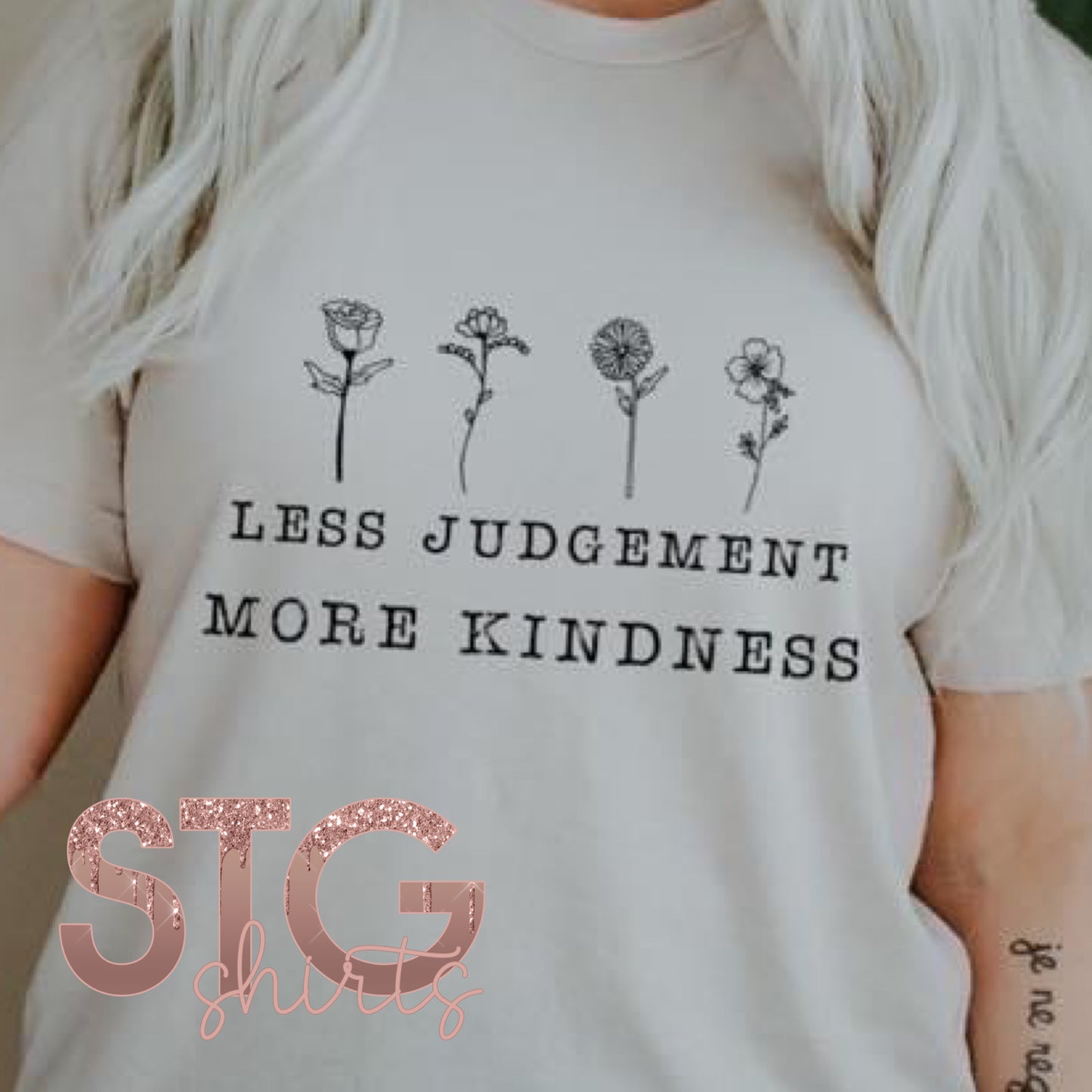 LESS JUDGEMENT MORE KINDNESS