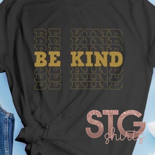 BE KIND stacked