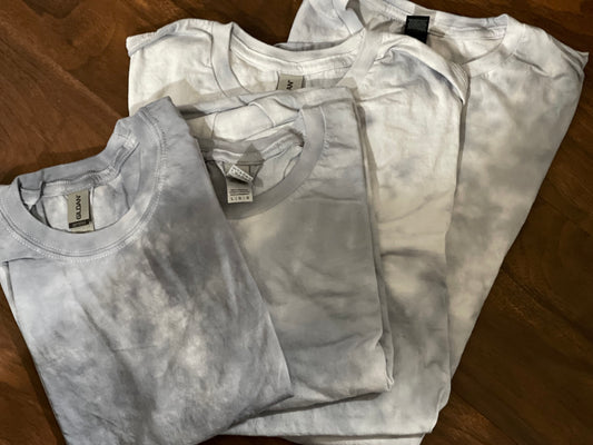Grey Smoke Hand Dyed