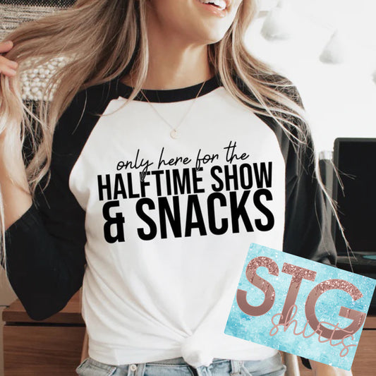 Halftime show & snacks